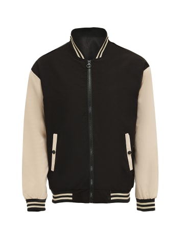 boline Jacket in SCHWARZ WOLLWEISS