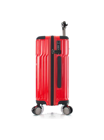 Heys Tekno 4 Rollen Kabinentrolley S 53 cm Laptopfach in red