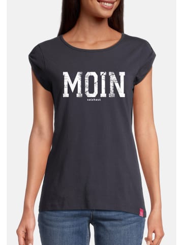 Salzhaut Shirt BIIKE - MOIN in Navy - White
