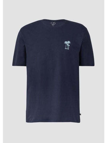 QS T-Shirt in 5884_tiefblau