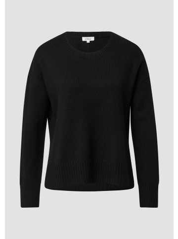 s.Oliver Strickpullover in 9999_schwarz