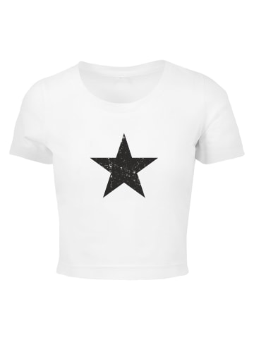 Mister Tee Mister Tee Cropped T-Shirts in white