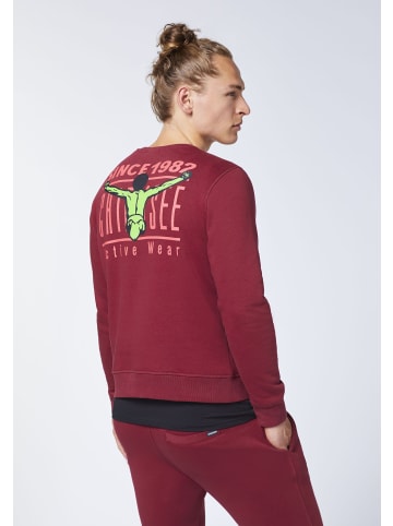 Chiemsee Sweatshirt in Rot