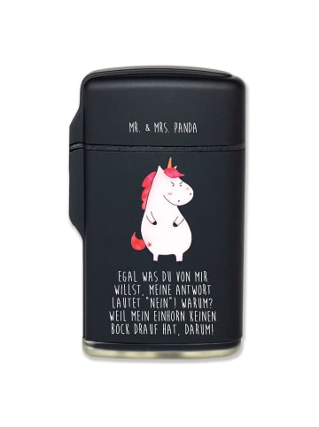Mr. & Mrs. Panda zigarettenanzünder Einhorn Wut mit Spruch in Schwarz