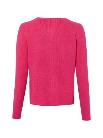 Marie Lund Strickjacke in fuchsia - 0004