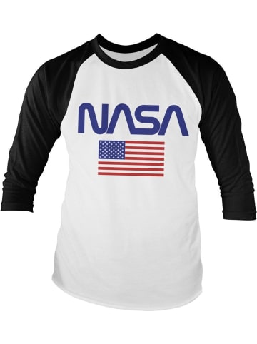 Nasa Longsleeve in Weiß