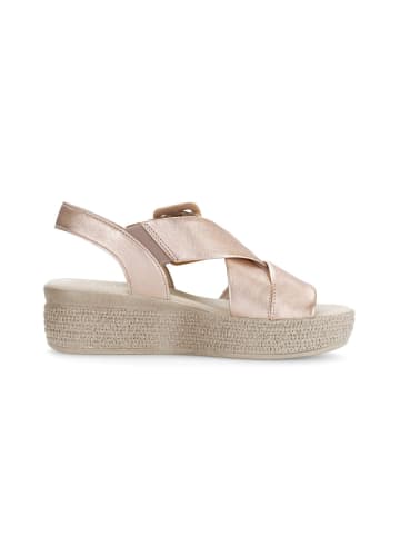 Gabor Plateau Sandalen in rosa