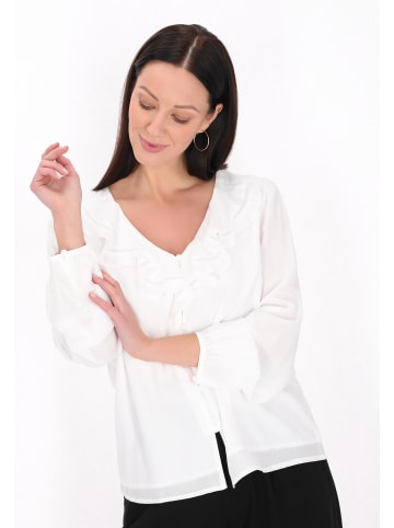 usha BLACK LABEL Women Blouse in white