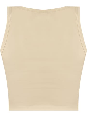 Janice 2 x Damen crop Top Namlea in Beige