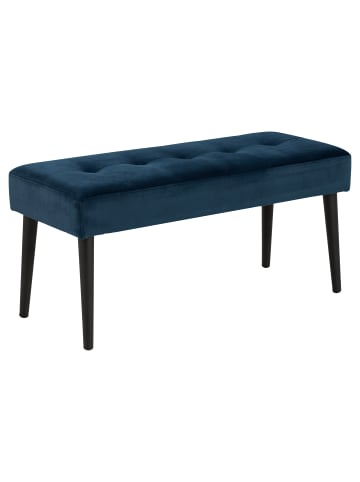 ebuy24 Sitzbank Glomira Blau 95 x 38 cm