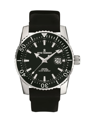 Revue Thommen Automatikuhr für Herren in schwarz