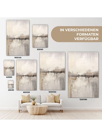 MuchoWow Leinwand Bilder Abstrakte Kunst