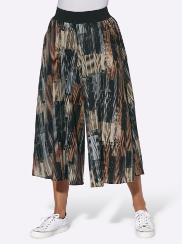 WITT WEIDEN Hosenrock in schwarz-ecru-bedruckt