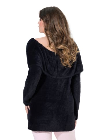 MIAMODA Pullover in schwarz