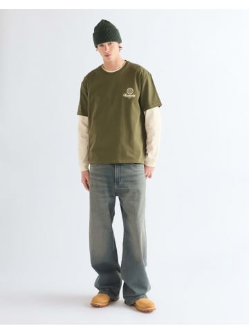 Wrangler T-Shirt Vintage in Olive Night