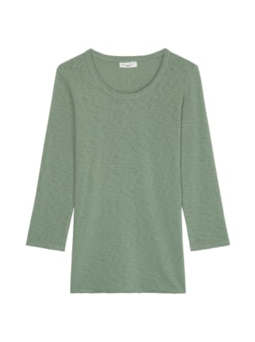 Marc O'Polo DENIM T-Shirt slim in green bamboo