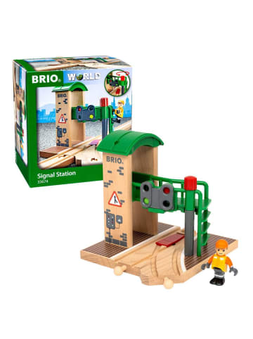Brio Aktionsspiel BRIO World - Signal Station Ab 3 Jahre in bunt