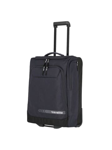 travelite Kick-Off - 2-Rollen-Kabinentrolley S 55 cm (schwarz) in anthracite