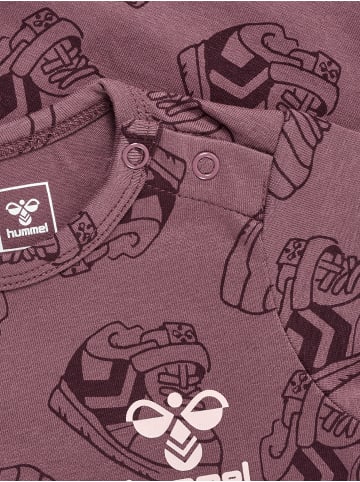 Hummel Druckknopf Strampler Hmlsneaker Lebensstil Mädchen in ROSE BROWN
