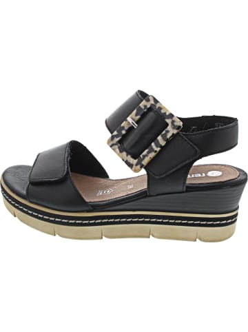 remonte Sandale Schwarz