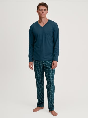 Calida Pyjama in deep petrol