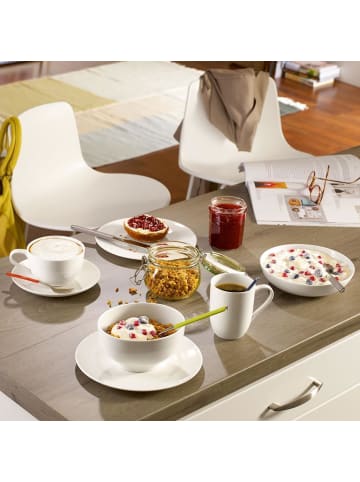 Villeroy & Boch Frühstückstasse mit Untertasse For Me 300 ml weiß in weiß