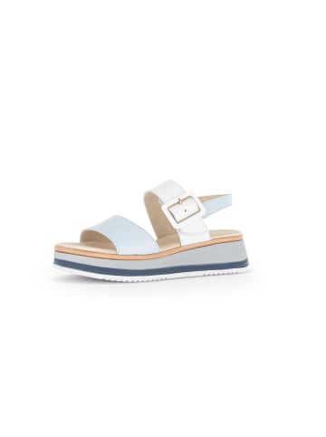 Gabor Plateau Sandalen für Damen in blau