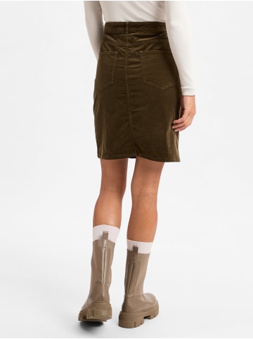 Marie Lund Minirock in oliv