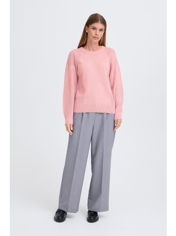 Oxmo Rundhalspullover OXSelmo in Rosa