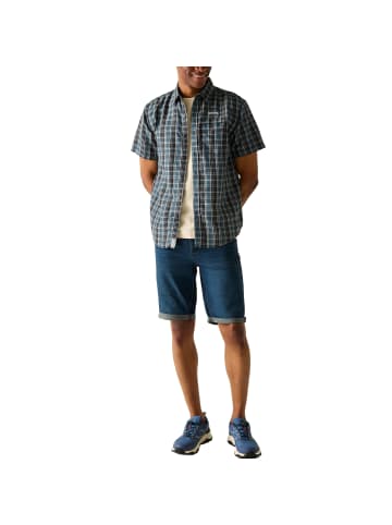 Regatta Mindano Short Sleeve Shirt in Blau