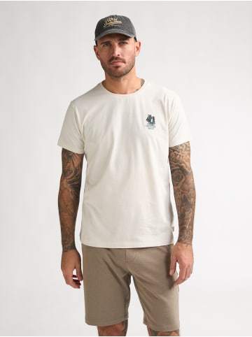 Petrol Industries Logo T-Shirt Piedra in Weiß