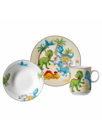 Ritzenhoff & Breker Kindergeschirr Set Dino in bunt