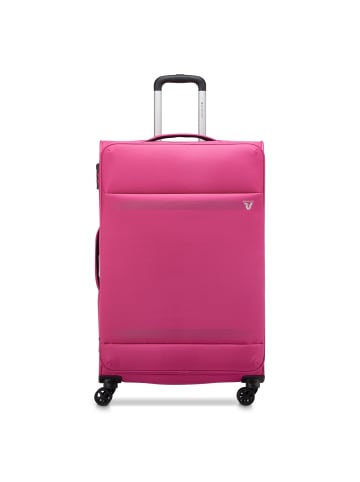 Roncato Jazz 4.0 4 Rollen Trolley L 78 cm mit Dehnfalte in magenta