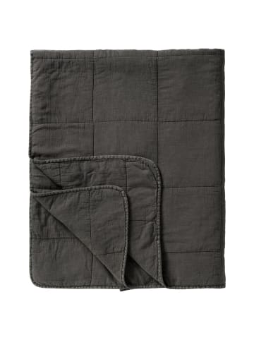 IB Laursen Vintage Bettdecke doppelt in thunder grey
