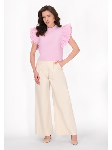 faina Top in bright pink