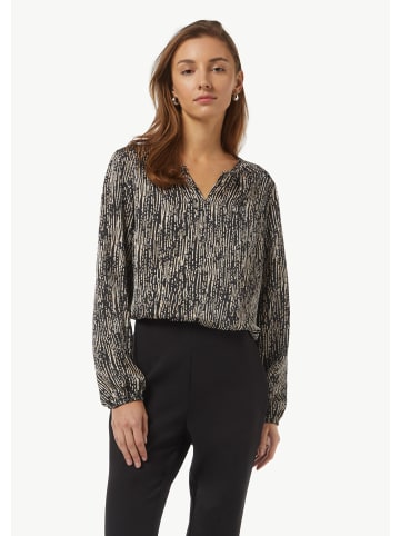 comma CI Bluse langarm in Schwarz