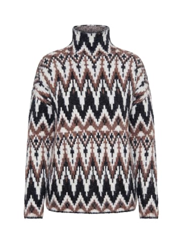 Ulla Popken Pullover in walnuss