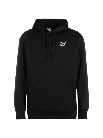 Puma Kapuzenpullover Classics Small Logo in schwarz