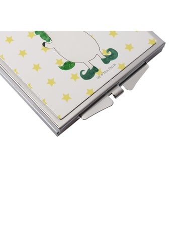 Mr. & Mrs. Panda Schminkspiegel Einhorn Joker ohne Spruch in Weiß