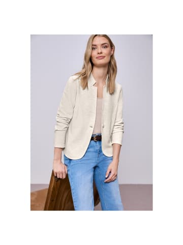Street One Blazer in smoke beige