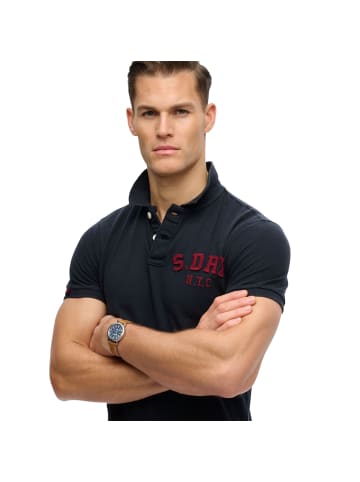 Superdry Poloshirt in Dunkelblau