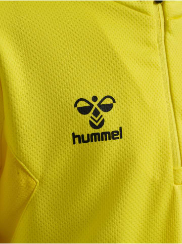 Hummel Halbreißverschluss Sweatshirt Hmlauthentic Kinder in BLAZING YELLOW