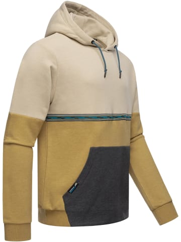 ragwear Hoodie Blocky Hoody in Sand