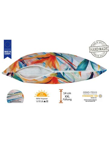 JACK Outdoor Dekokissen Motiv 30x50cm inkl. XXL Füllung in Strelitzia