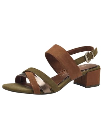 Marco Tozzi Sandalette in FERN GREEN COM