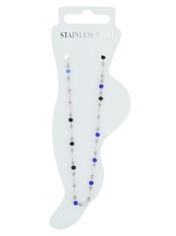 Adeliás Damen Anhänger aus Edelstahl mit Perle in silber