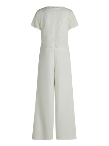 Vera Mont Hosenanzug mit Bundfalten in Rohweiß