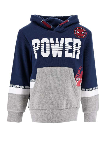 Spiderman Pullover mit Kapuze Sweatshirt in Dunkel-Blau