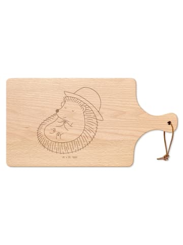 Mr. & Mrs. Panda Schneidebrett Igel Beten ohne Spruch in Transparent