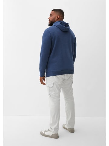 s.Oliver Sweatshirt Jacke in 57W2_dunkelblau